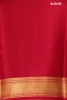 Grand Zari Checks Zari Butta Finest Pure Mysore Crepe Silk Saree 